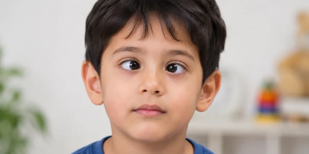 squint treatment children karnal dr rishi eye institute