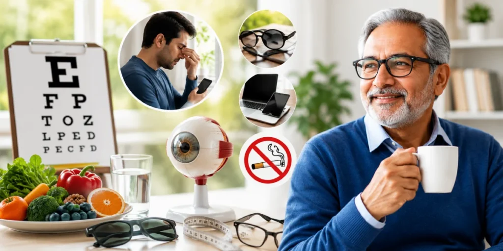 eye care tips for older adults above 50 karnal dr rishi eye institute