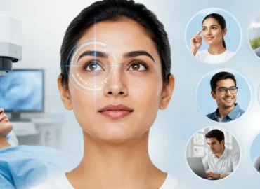 Who Is the Ideal Candidate for LASIK Eye Surgery_ Ideal candidate for LASIK eye surgery in a modern eye care clinic.