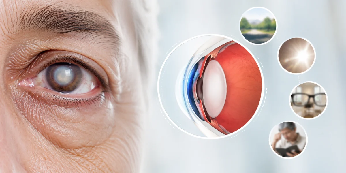 early signs of cataract karnal dr rishi eye institute