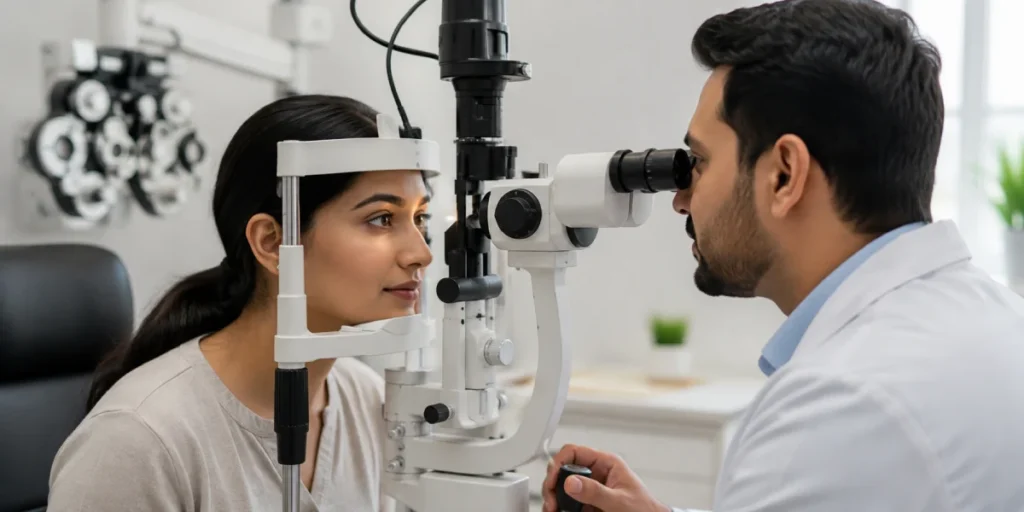 comprehensive eye checkup frequency karnal dr rishi eye institute
